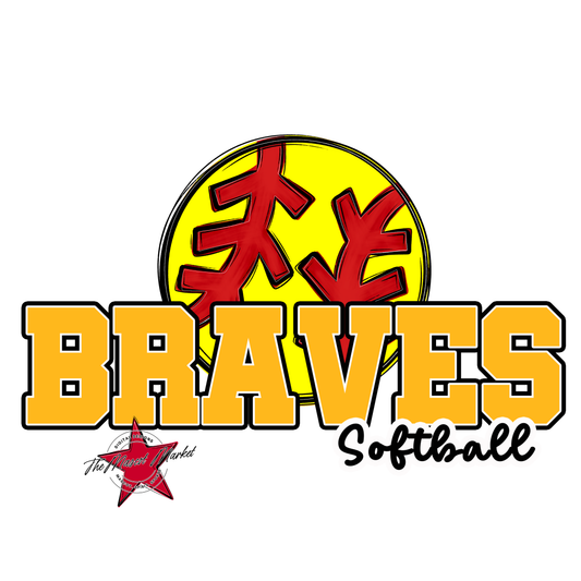 Braves Varsity Softball-Yellow