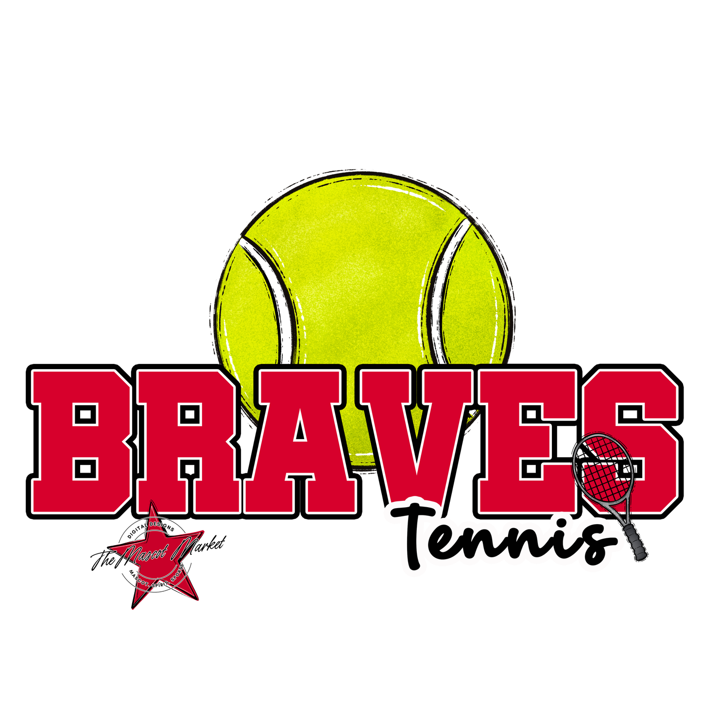 Braves Varsity Tennis-Red