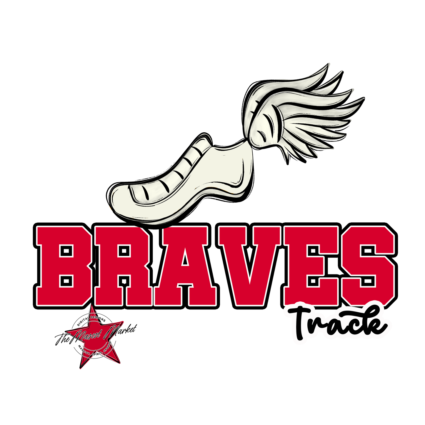 Braves Varsity Track-Red
