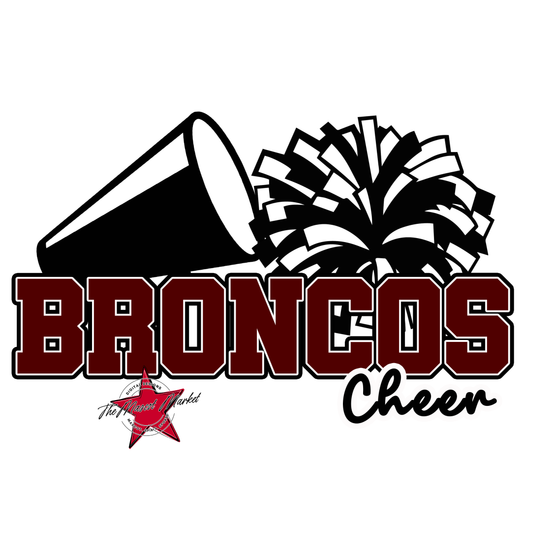 Broncos Varsity Cheer-Maroon