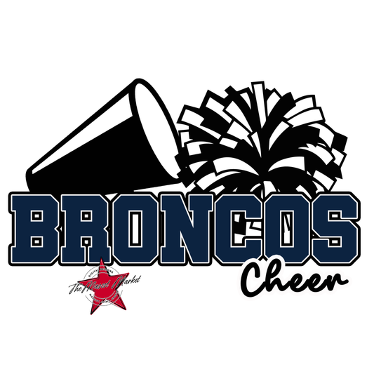 Broncos Varsity Cheer-Navy