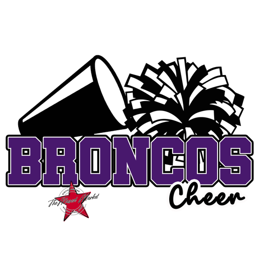 Broncos Varsity Cheer-Purple