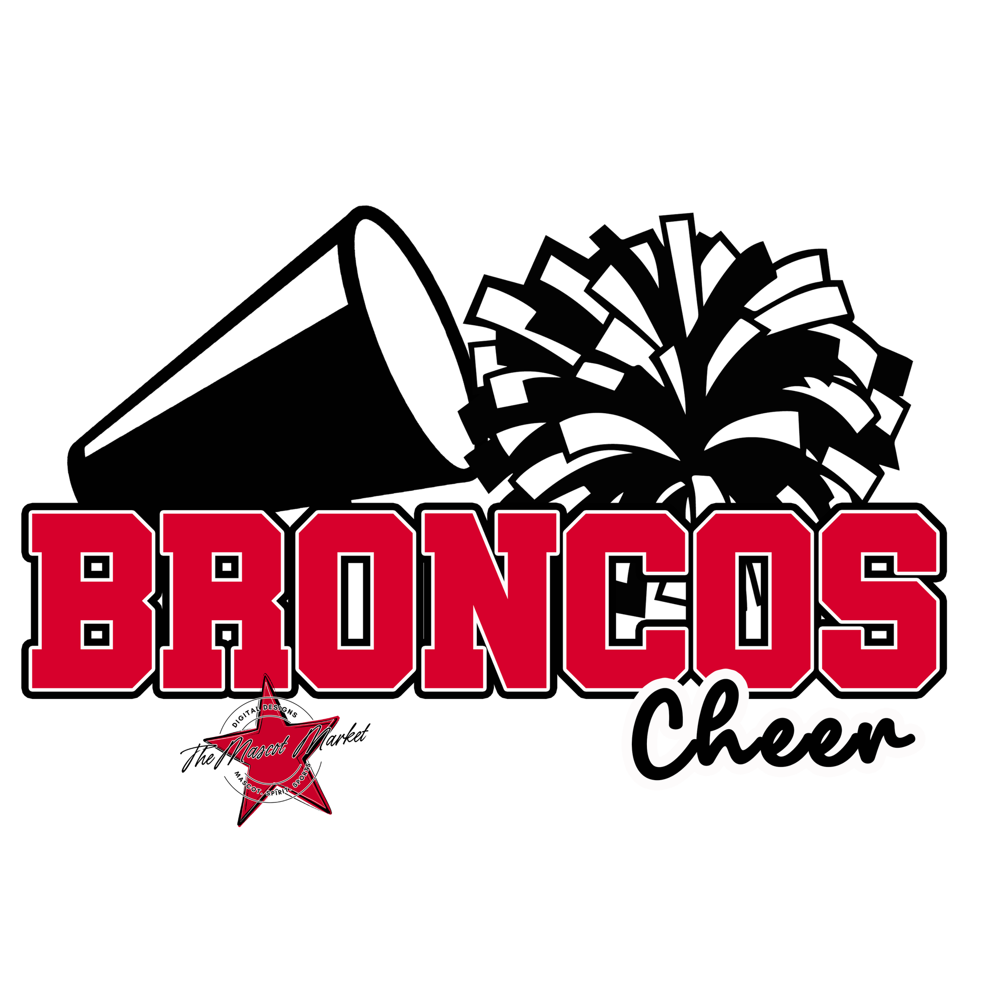 Broncos Varsity Cheer-Red