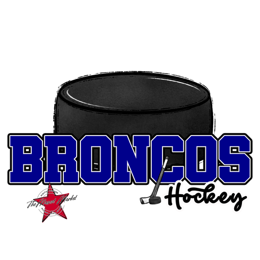 Broncos Varsity Hockey-Blue