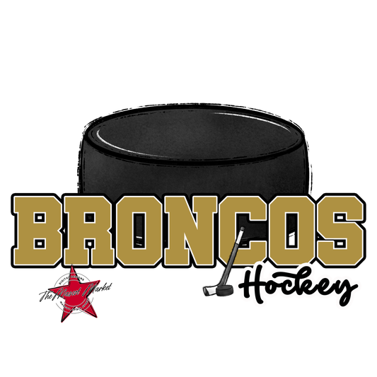 Broncos Varsity Hockey-Gold