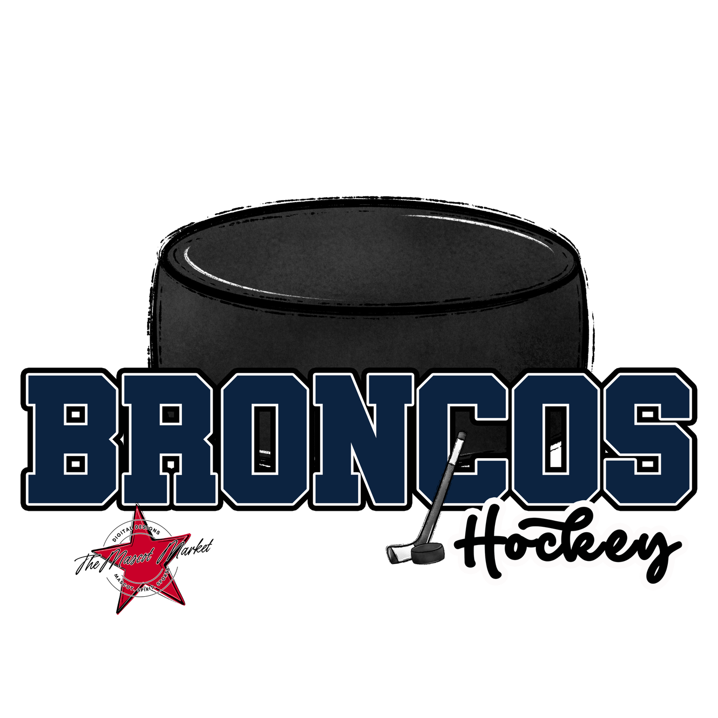 Broncos Varsity Hockey-Navy