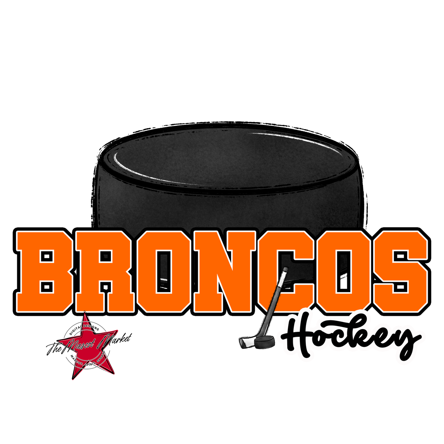 Broncos Varsity Hockey-Orange