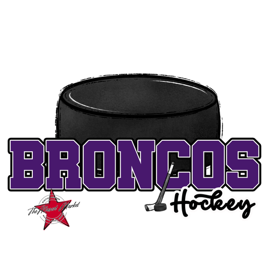 Broncos Varsity Hockey-Purple
