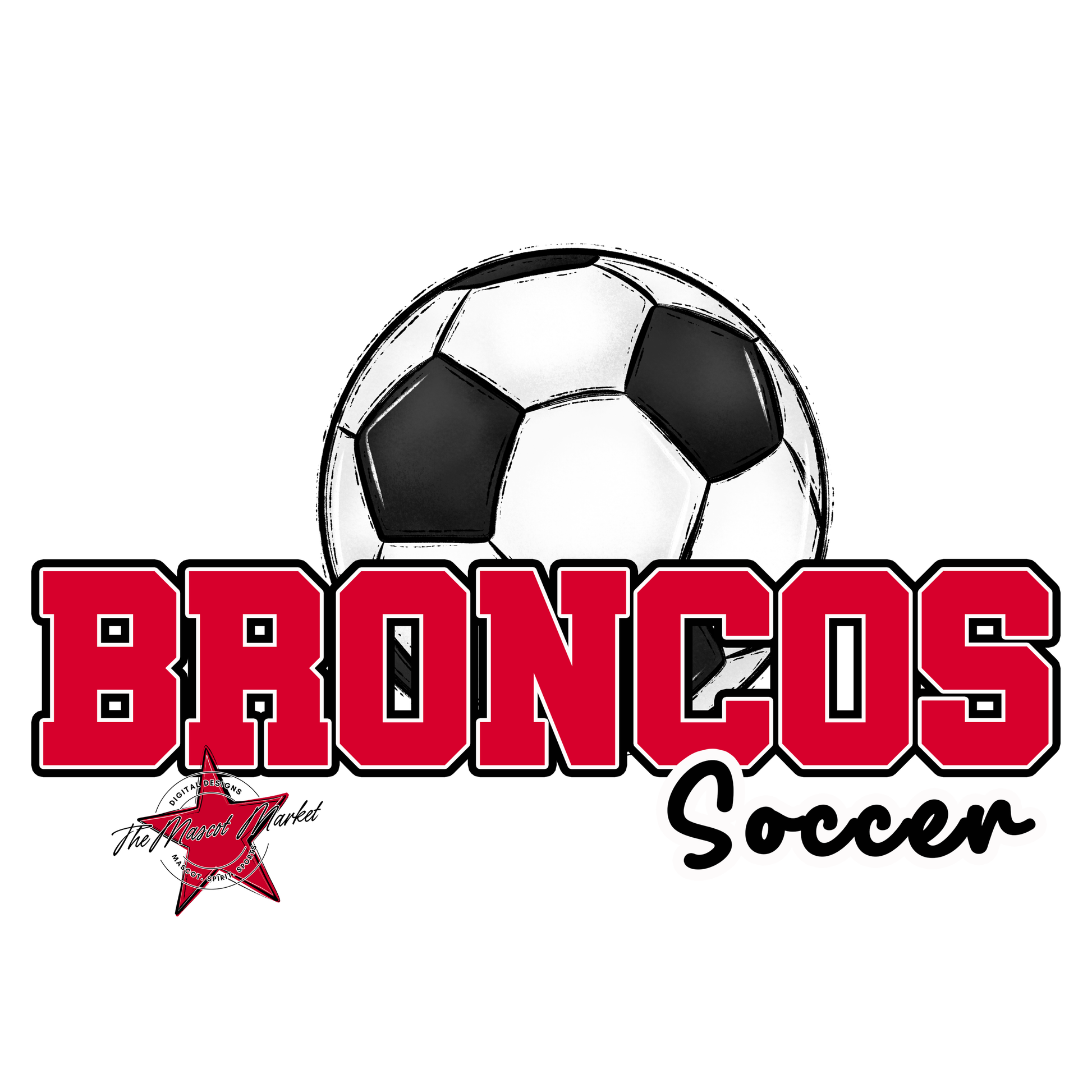 Broncos Varsity Soccer-Red