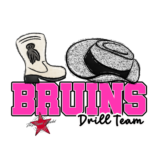 Bruins Varsity Drillteam-Pink