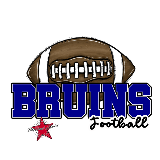 Bruins Varsity Football-Blue