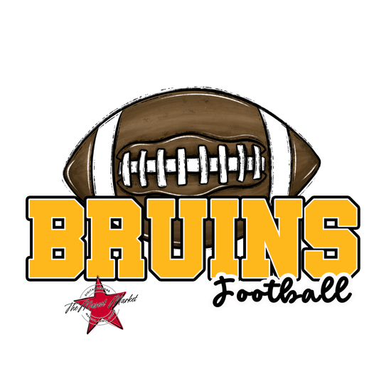 Bruins Varsity Football-Yellow