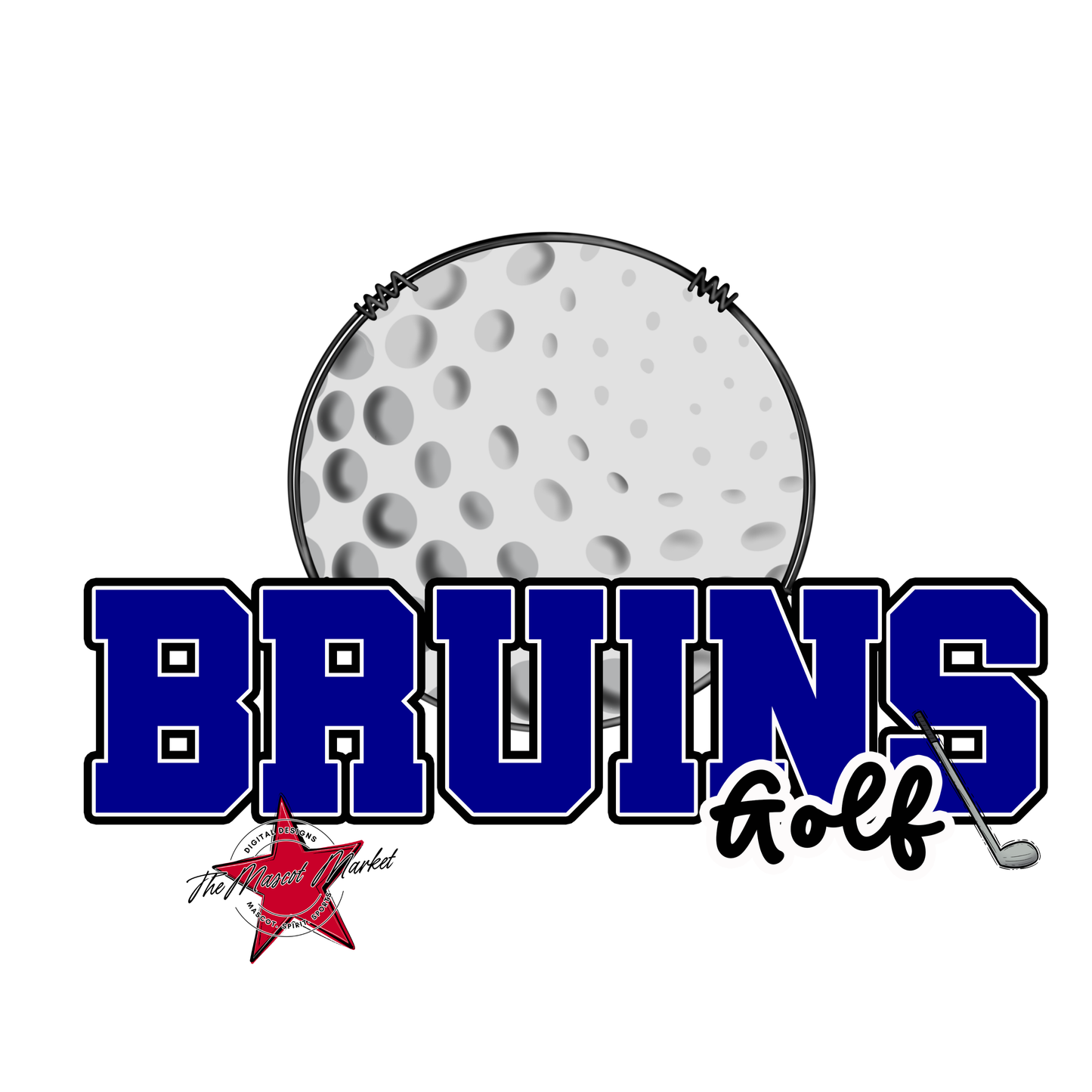 Bruins Varsity Golf-Blue