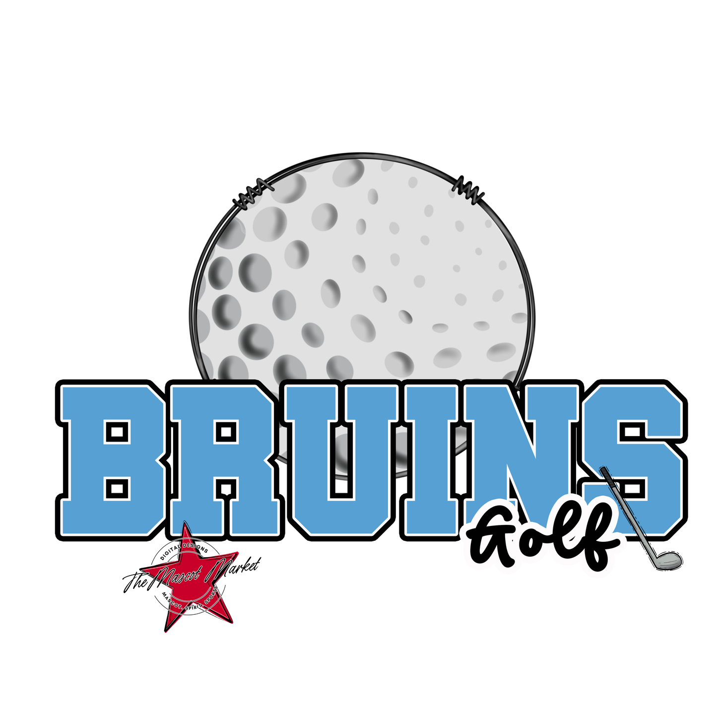 Bruins Varsity Golf-Carolina Blue