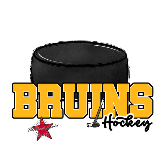 Bruins Varsity Hockey-Yellow
