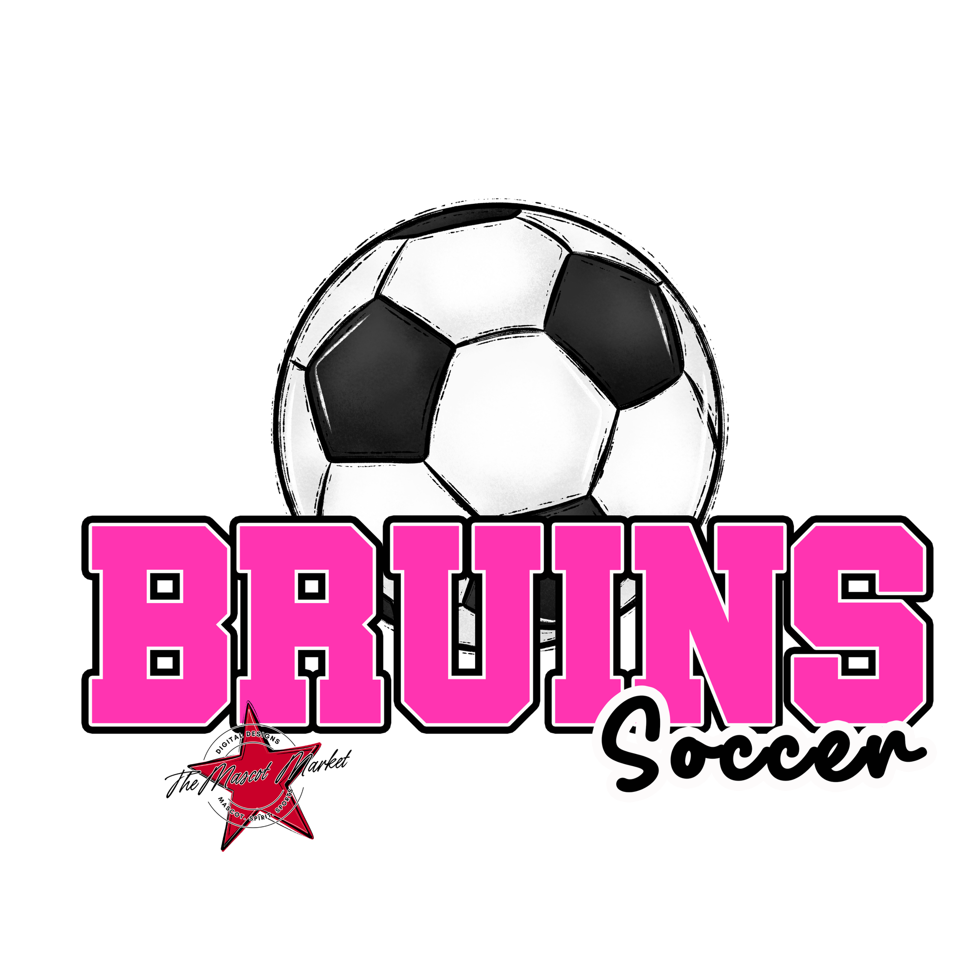 Bruins Varsity Soccer-Pink