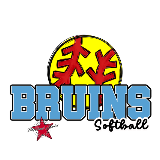 Bruins Varsity Softball-Carolina Blue