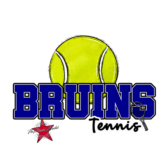 Bruins Varsity Tennis-Blue