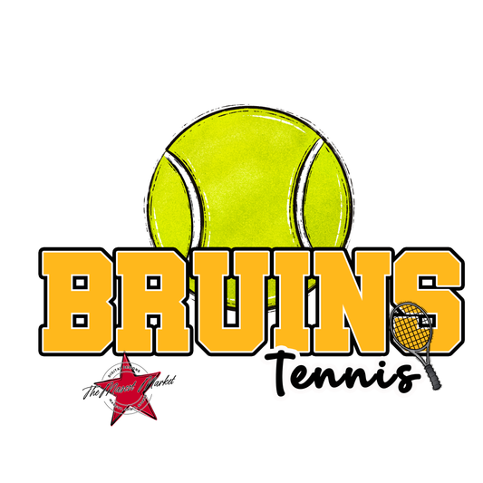 Bruins Varsity Tennis-Yellow