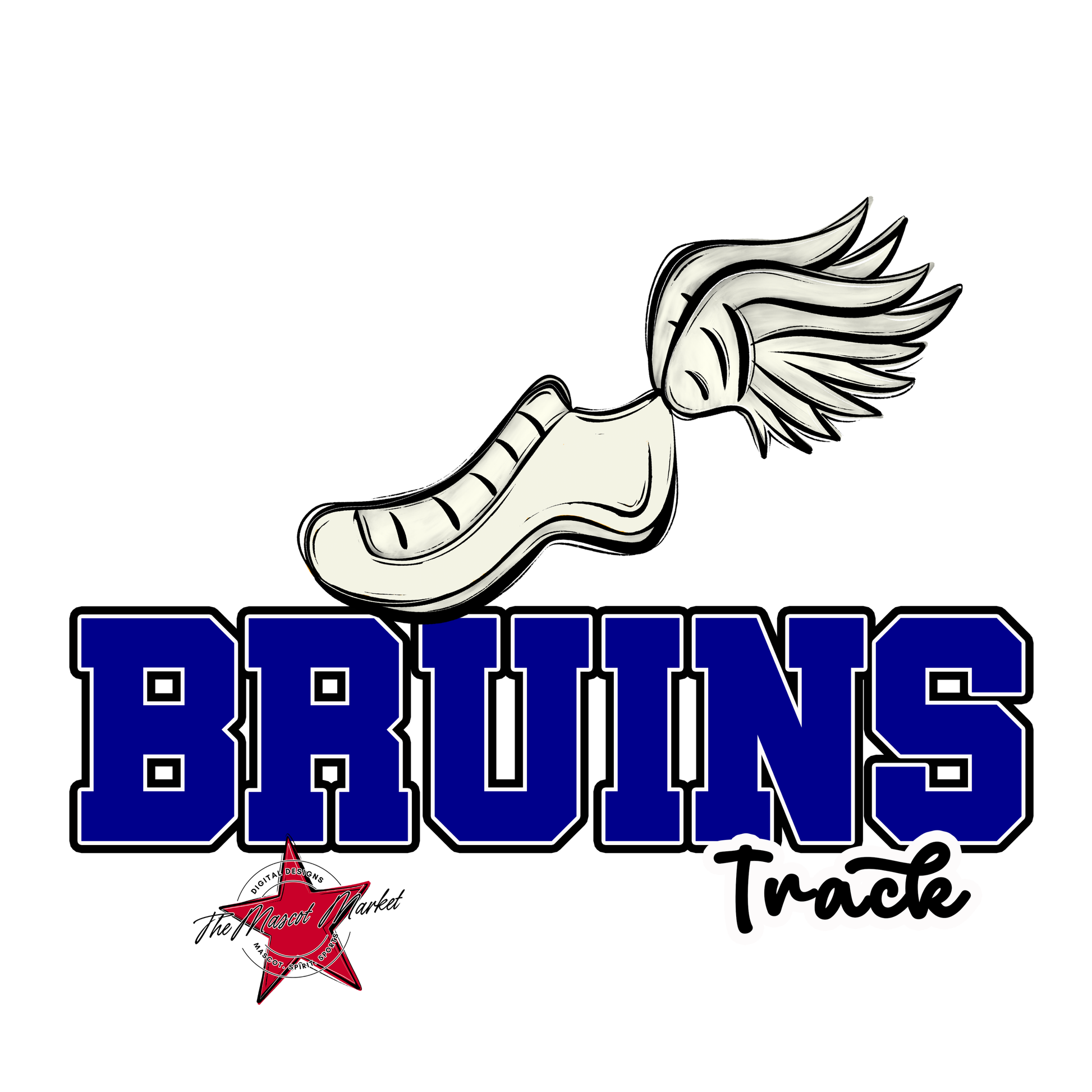 Bruins Varsity Track-Blue