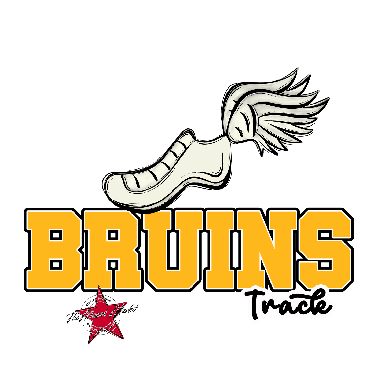Bruins Varsity Track-Yellow