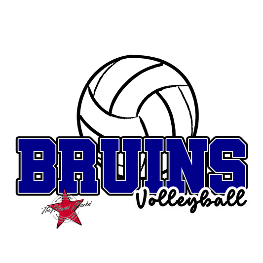 Bruins Varsity Volleyball-Blue