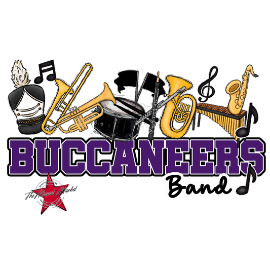 Buccaneers Varsity Band-Purple