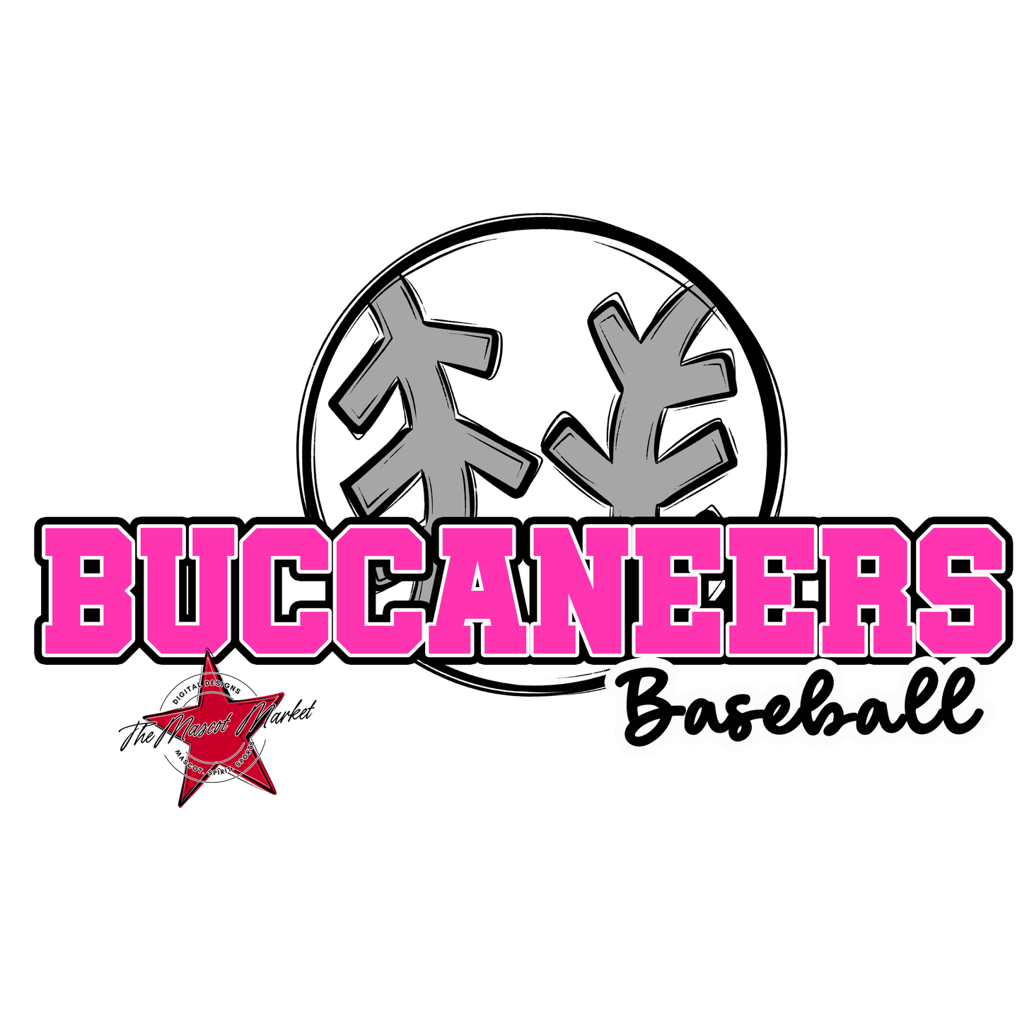 Buccaneers Varsity Baseball-Pink