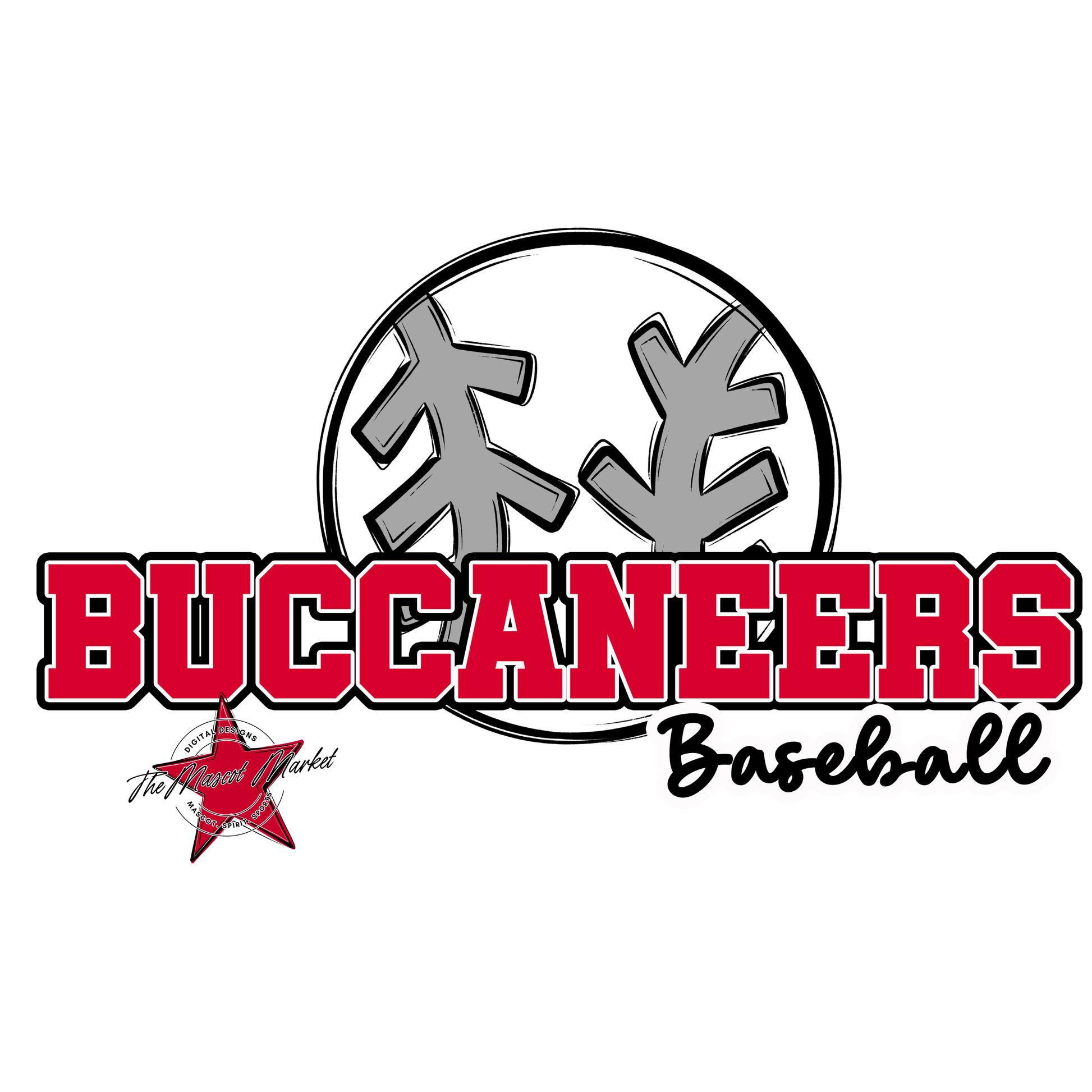 Buccaneers Varsity Baseball-Red