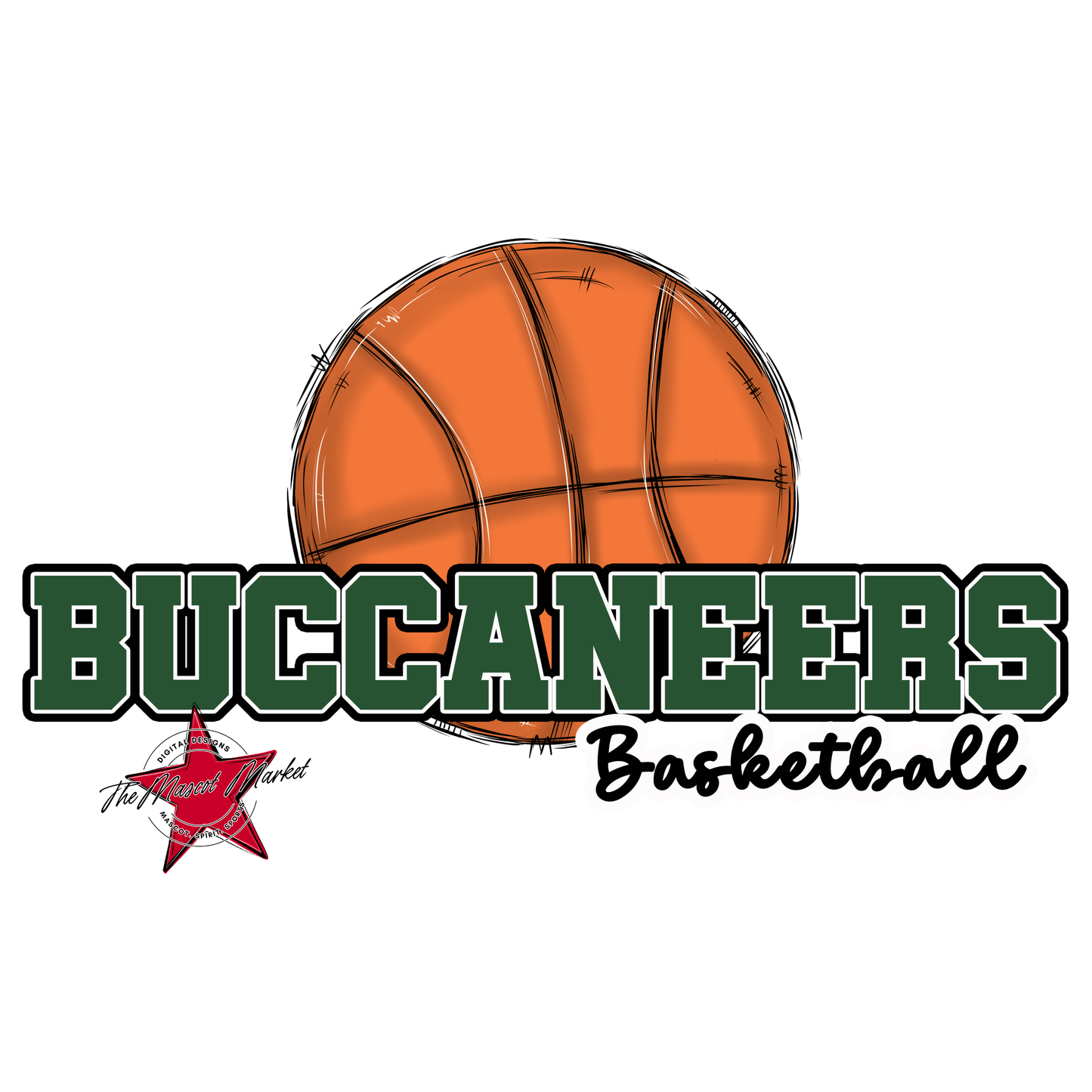 Buccaneers Varsity Basketball-Green