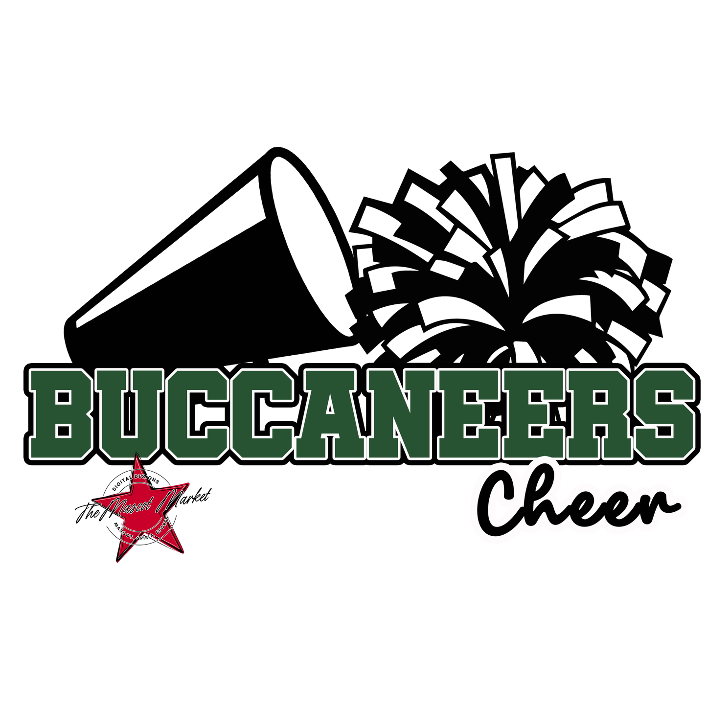 Buccaneers Varsity Cheer-Green