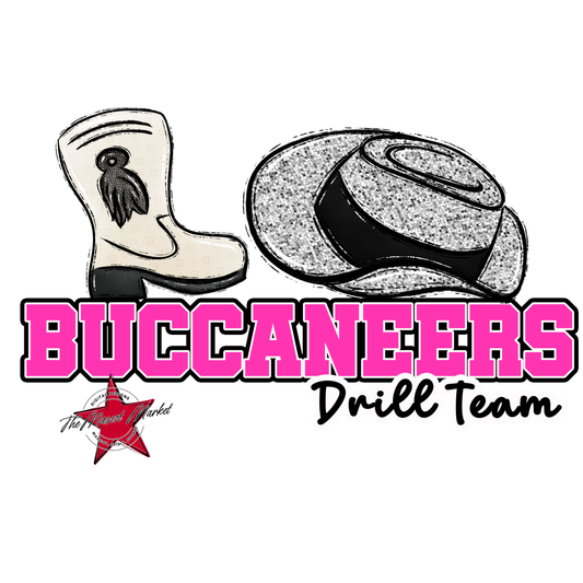 Buccaneers Varsity Drillteam-Pink