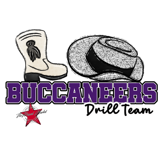 Buccaneers Varsity Drillteam-Purple
