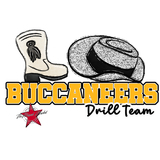 Buccaneers Varsity Drillteam-Yellow