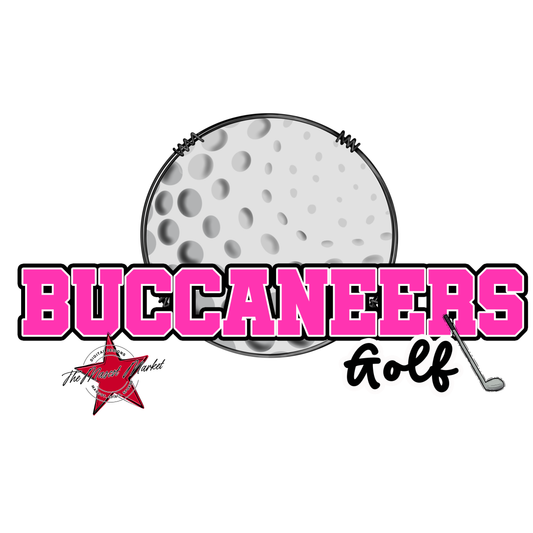 Buccaneers Varsity Golf-Pink