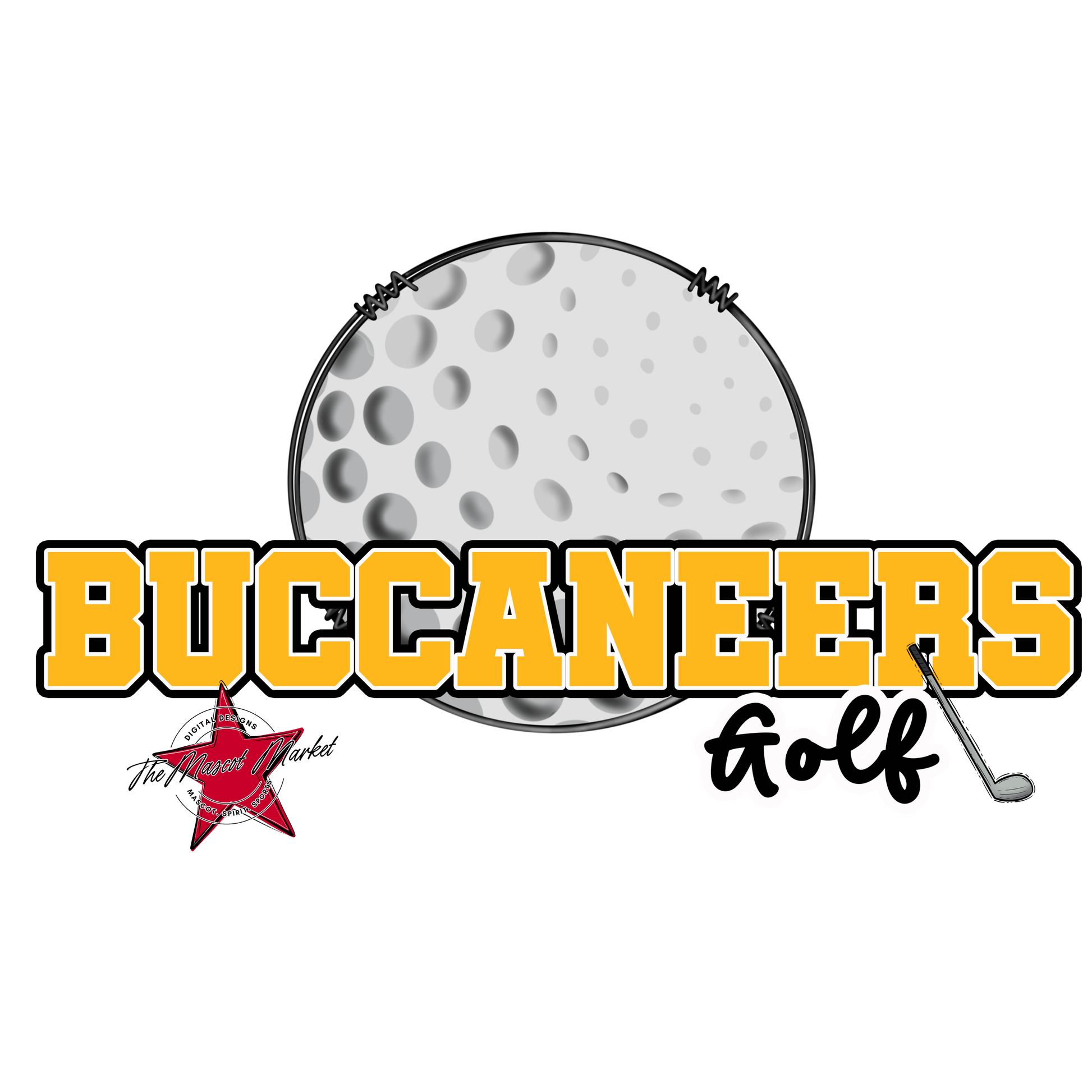 Buccaneers Varsity Golf-Yellow