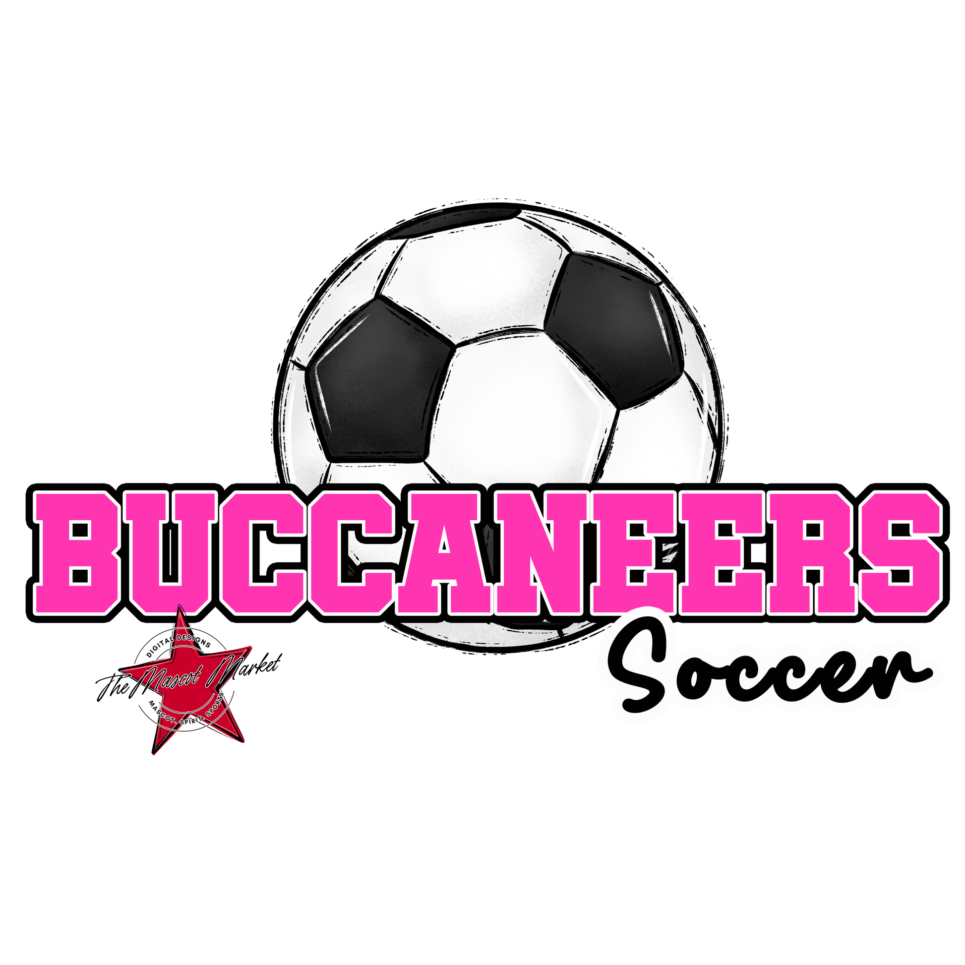 Buccaneers Varsity Soccer-Pink