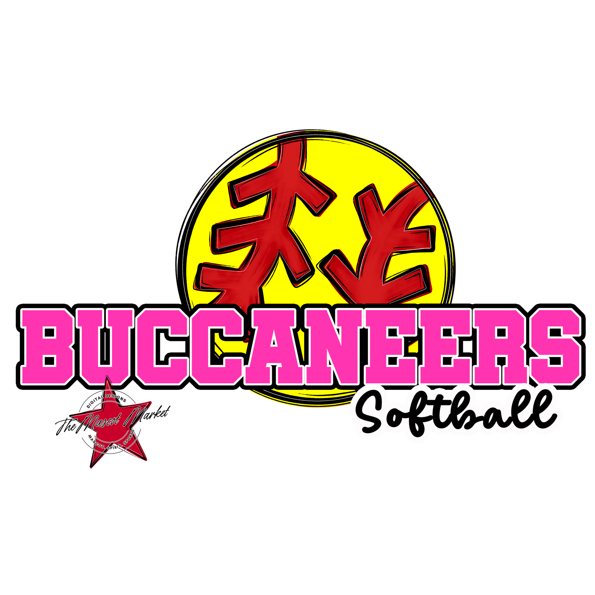 Buccaneers Varsity Softball-Pink