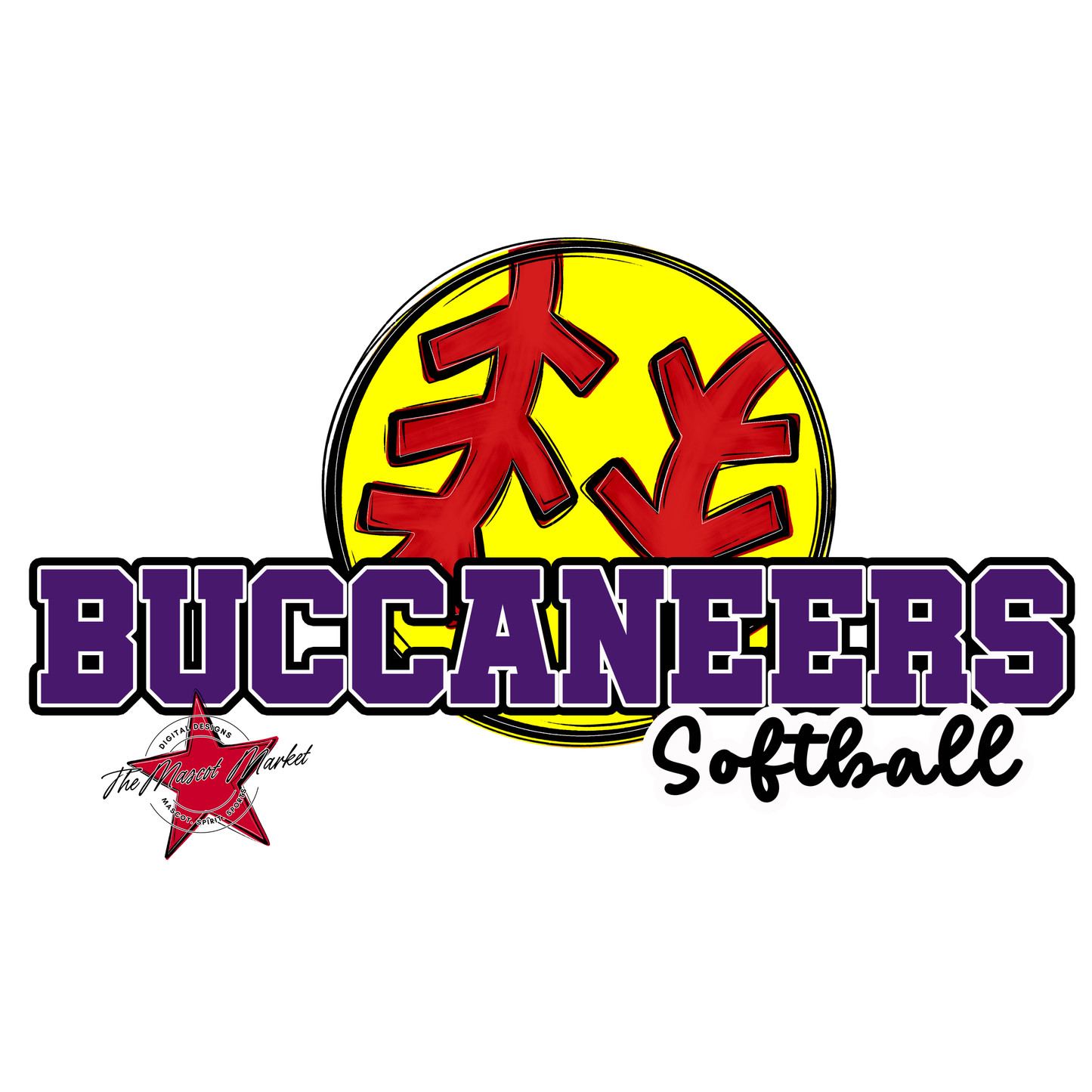 Buccaneers Varsity Softball-Purple