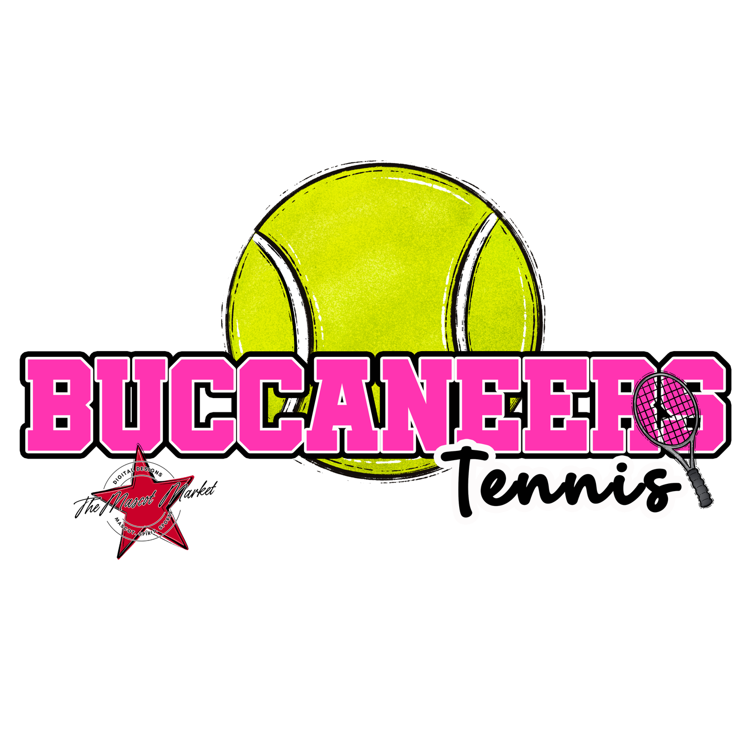 Buccaneers Varsity Tennis-Pink