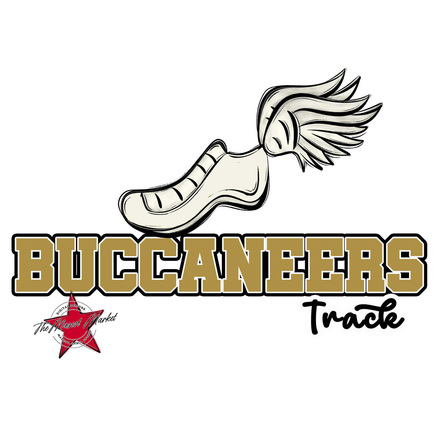 Buccaneers Varsity Track-Gold