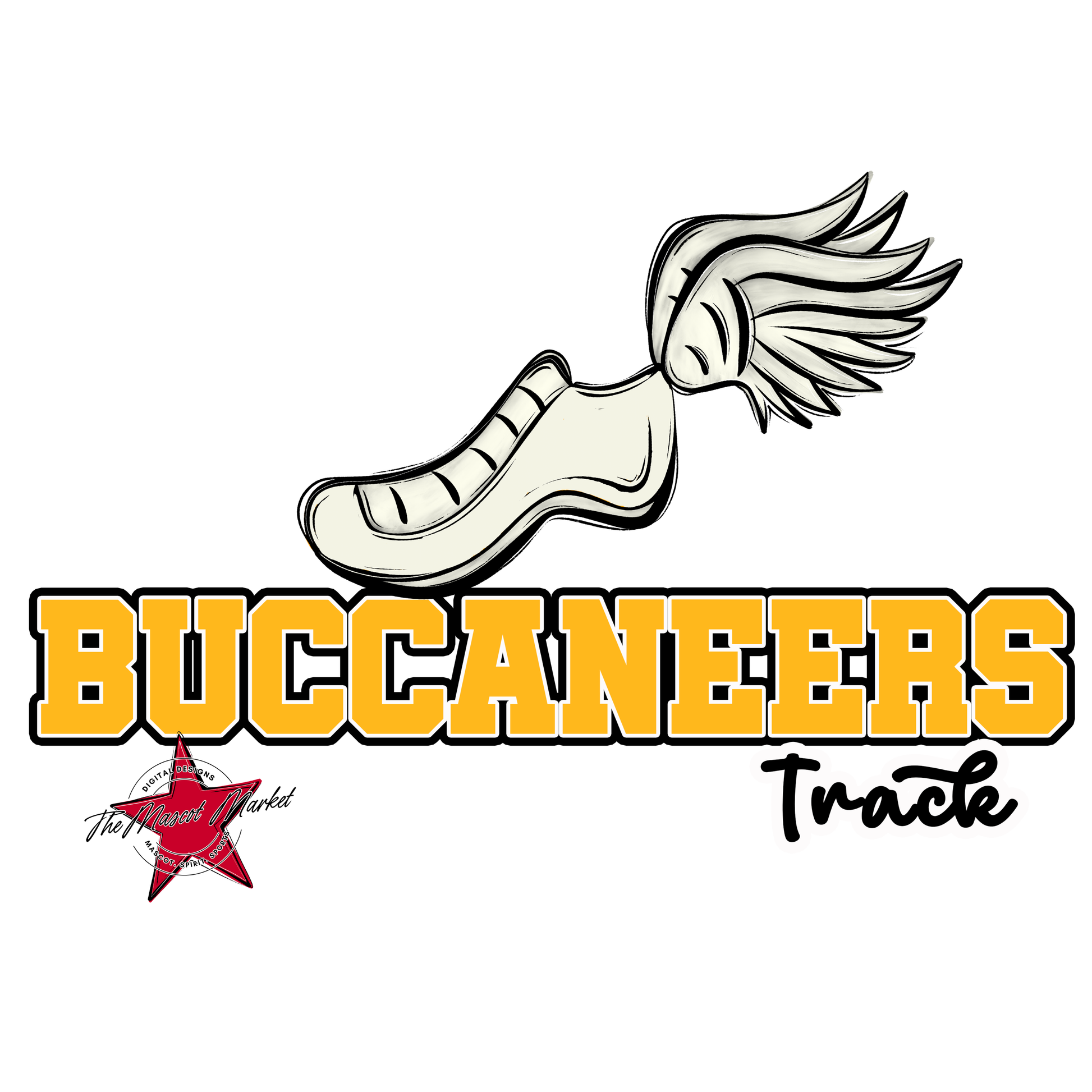 Buccaneers Varsity Track-Yellow