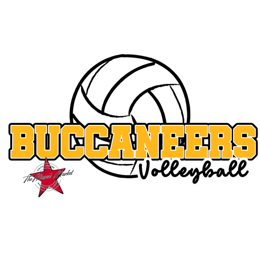 Buccaneers Varsity Volleyball-Yellow