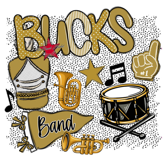 Bucks Band Spirit-Gold