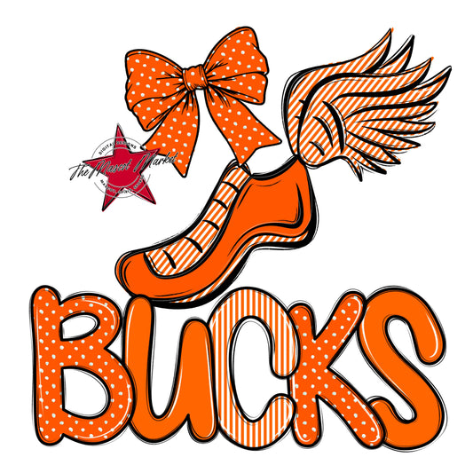 Bucks Track Spirit Design-Orange