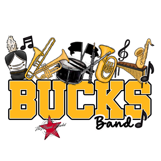 Bucks Varsity Band-Yellow
