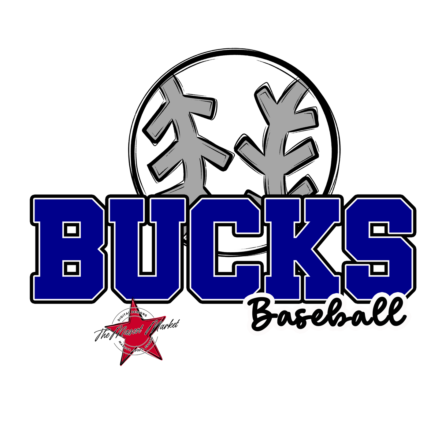 Bucks Varsity Baseball-Blue