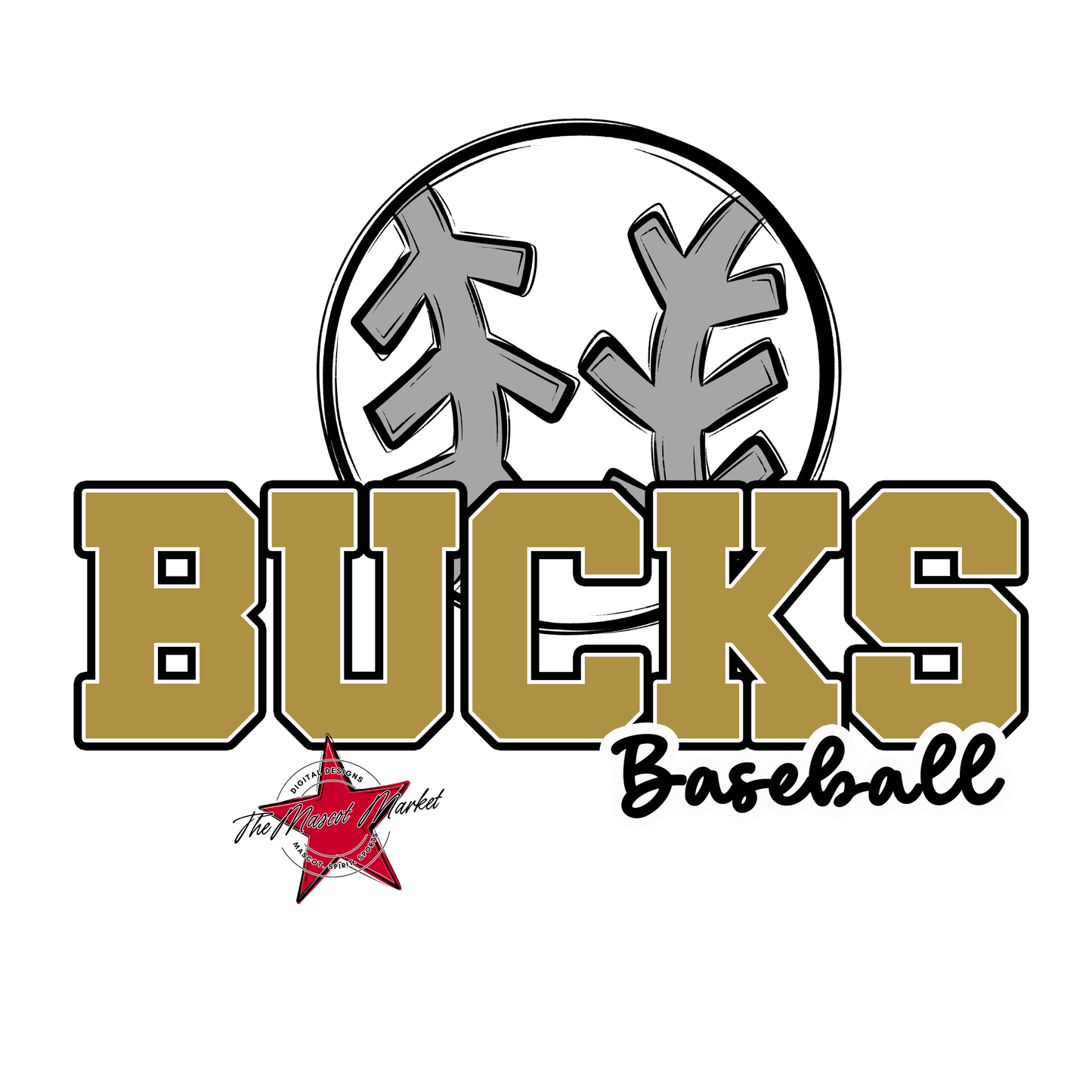Bucks Varsity Baseball-Gold