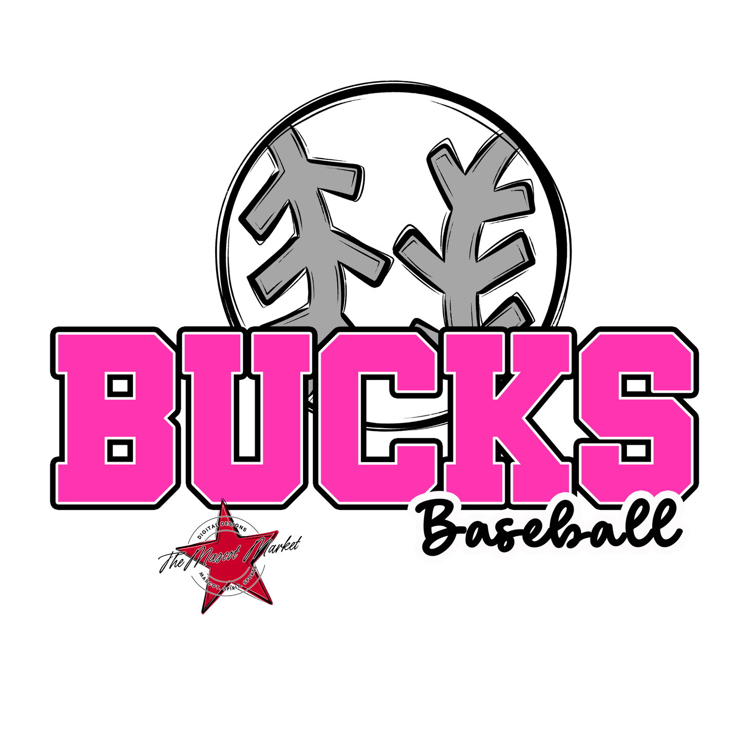 Bucks Varsity Baseball-Pink