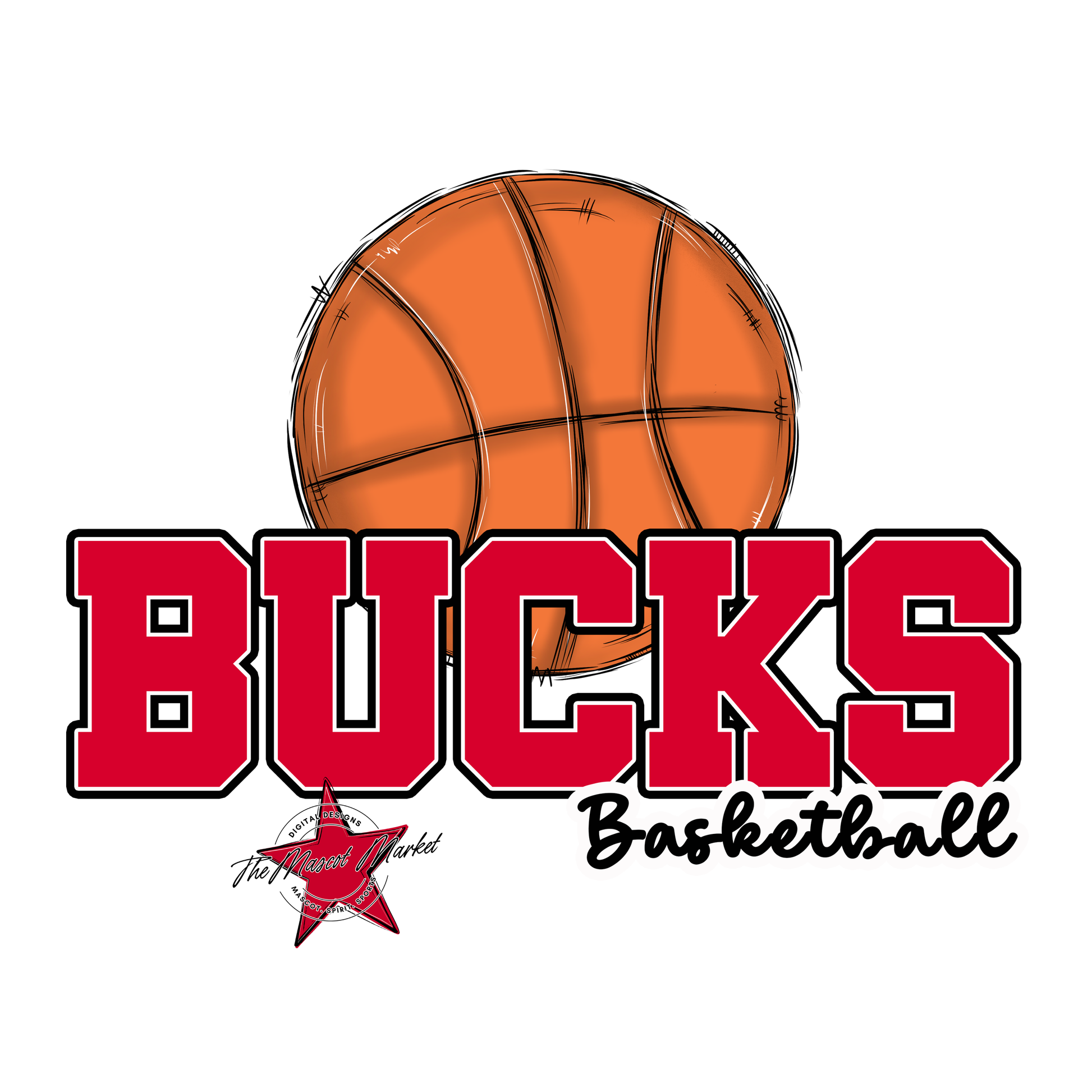 Bucks Varsity Basketball-Red